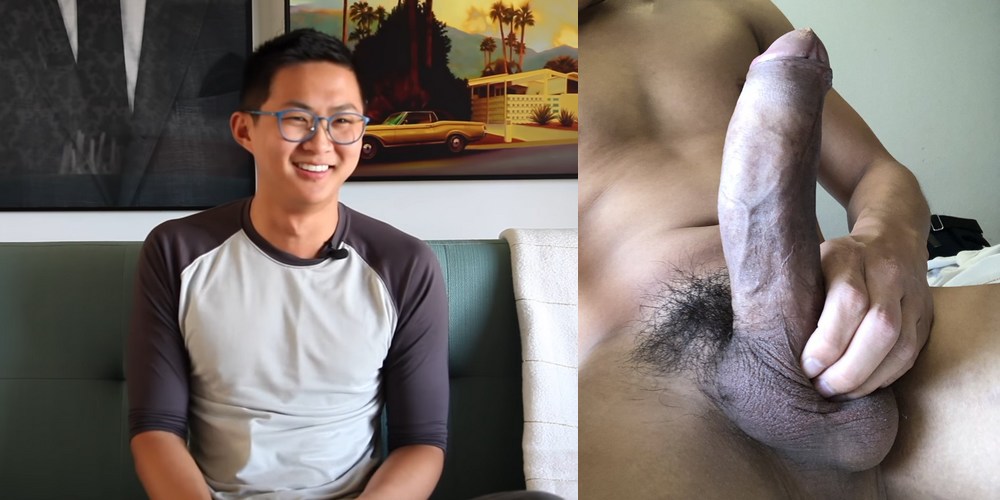 Big Asian Stars - Ray Dexter: New Big-Dicked Asian Top Gay Porn Star