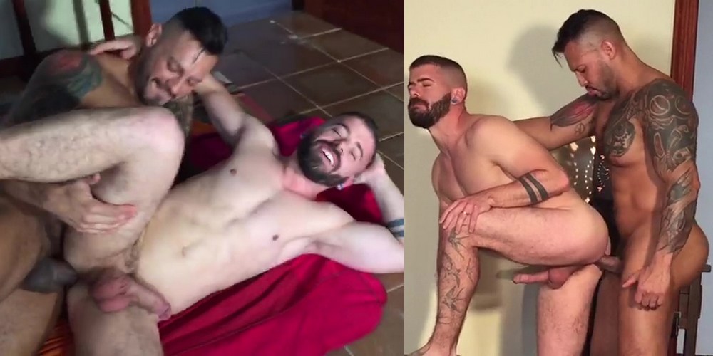 1000px x 500px - Gay Porn Behind The Scenes: Viktor Rom Fucks Newcomer Guillem ...