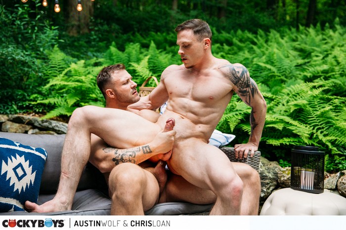Gay Porn Brent Anderson - Gay Porn Star Austin Wolf Fucks Chris Loan, Brent Everett ...