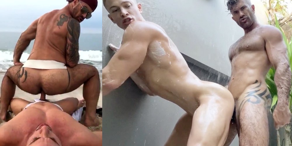 Gay Porn Star Adam Killian Fucks Ruslan Angelo, Stas Landon & Bottoms For  Skyy Knox â€“ Outdoor Bareback Sex