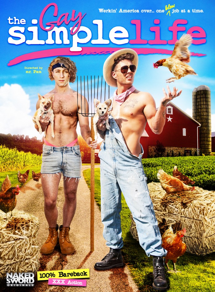 Simple Xxx - The Gay Simple Life: Gay Porn Comedy Starring Josh Moore, Calvin ...